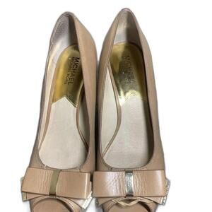 Michael Kors Women Shoes Platform Light Brown High Heels Size 9.5